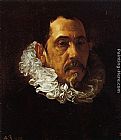 Diego Rodriguez de Silva Velazquez Portrait of a Man with a Goatee painting